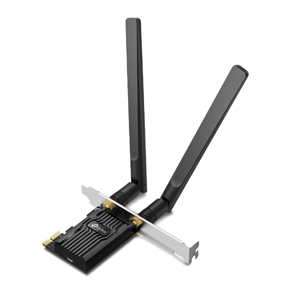 Placa de Rede TP-Link Archer TX20E Wi-Fi 6 AX1800 Dual Band Bluetooth 5.2 PCI-E
