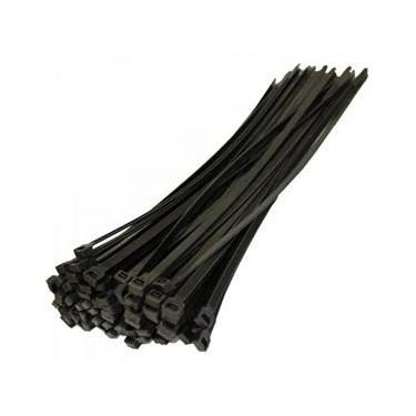 Abraçadeira de Nylon 3x100mm Preta Pacote com 100 Unidades ALLTech