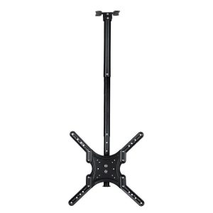 Suporte de Teto para TV e Monitor 32 a 50" Vinik STF110F1 VESA 400x400 Ajustável Rotação 360° Preto