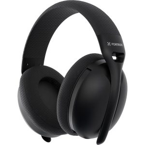 Headset Wireless Fortrek Wise Air Preto Tri-Mode 2.4Ghz Bluetooth 5.3 USB-C com Microfone Omnidirecional