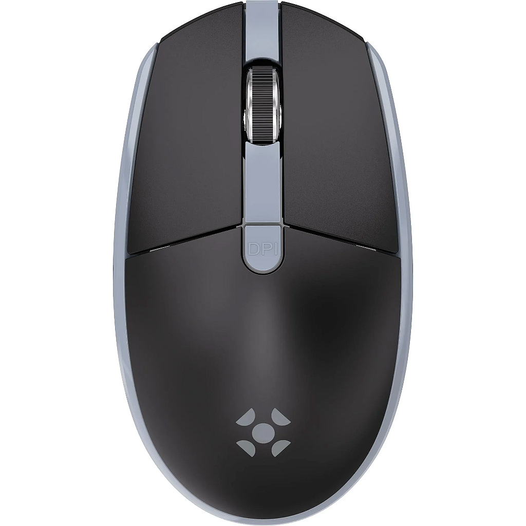 Mouse Sem Fio Fortrek MW11 2.4GHz 1600 DPI 4 Botões Preto