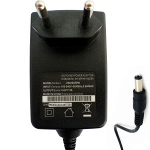 Fonte de Alimentação Ípega KP-CA205 5V 2A 10W Bivolt Automático com Conector Plug P4