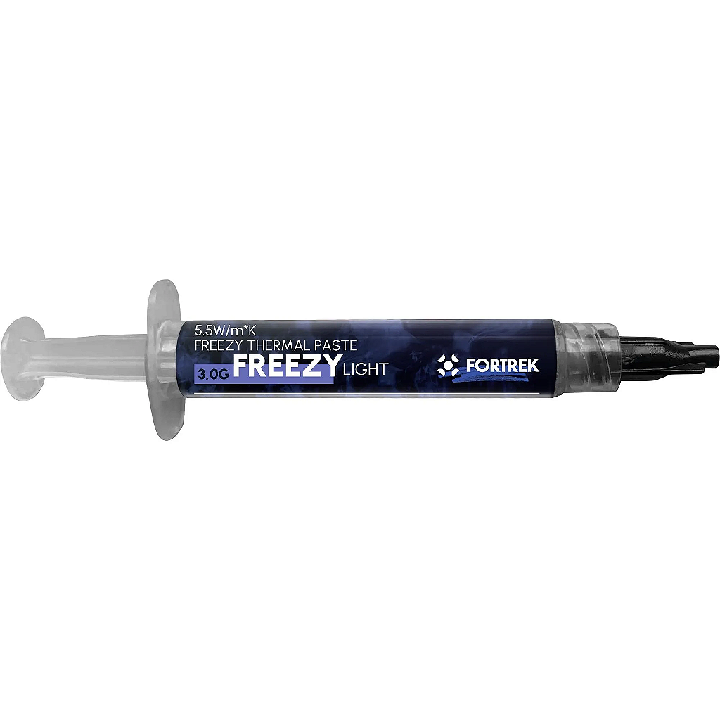 Pasta Térmica Fortrek Freezy Light 3g 5,5W/mK Alta Condutividade para CPU e GPU