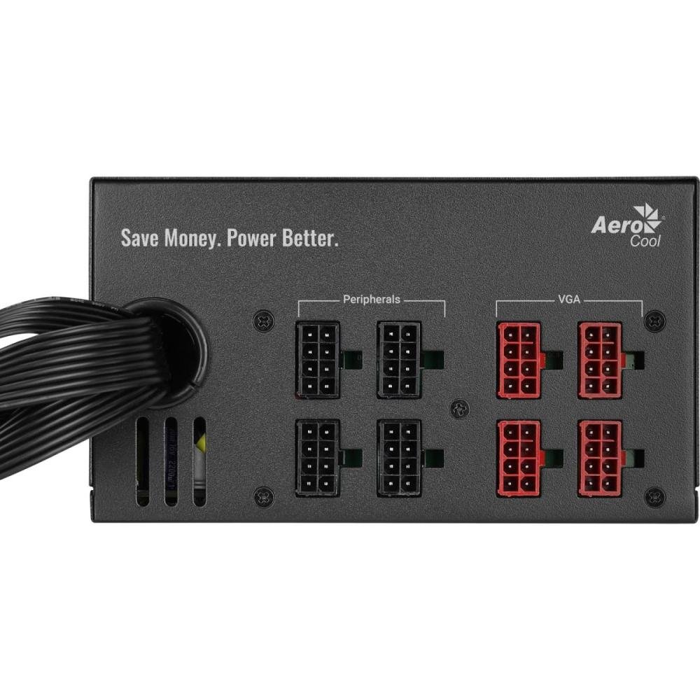 Fonte ATX 1000W KCAS Plus Aerocool 80 Plus Gold Full Modular PFC Ativo - Imagem 4