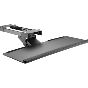 SUPORTE DE MESA RETRÁTIL PARA TECLADO COM APOIO EM GEL - PLMST01A