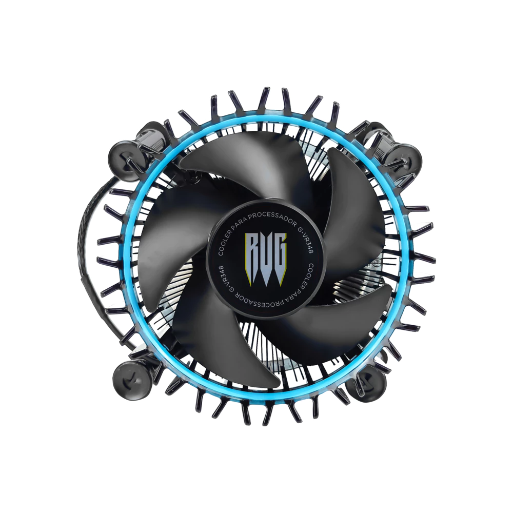 Cooler para Processador Intel Revenger G-VR348 80mm PWM 4 Pinos TDP 105W
