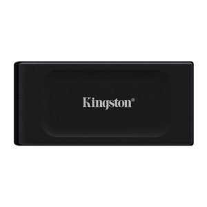 SSD Externo Kingston XS1000 2TB USB-C 1050/1000MB/s Preto / Metal e Plástico / Compat. Universal