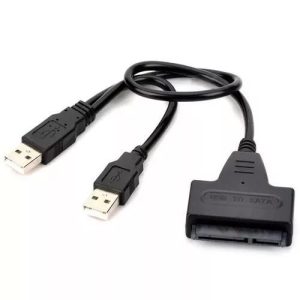 Adaptador Conversor Knup KP-HD015 USB 2.0 para HD e SSD SATA 2.5 e 3.5 Polegadas