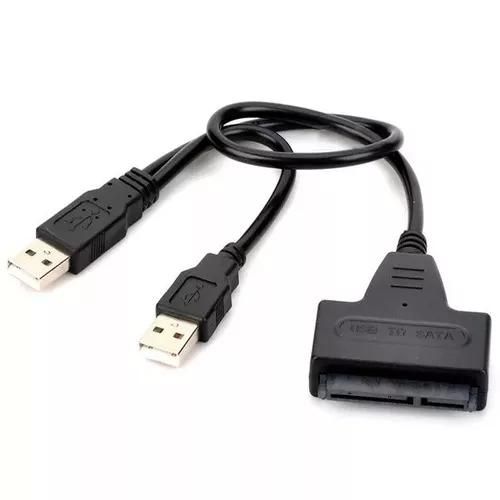 Adaptador Conversor Knup KP-HD015 USB 2.0 para HD e SSD SATA 2.5 e 3.5 Polegadas