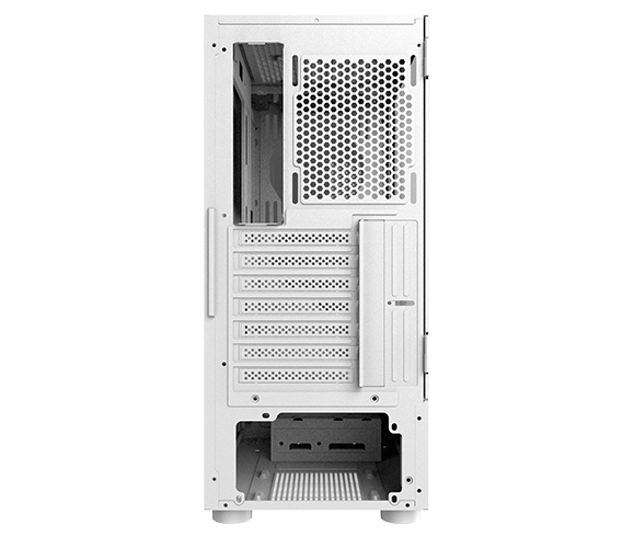 Gabinete Gamer PCYes Set White Ghost Mid Tower ATX Lateral Vidro Temperado Branco GSWGPBR - Imagem 5