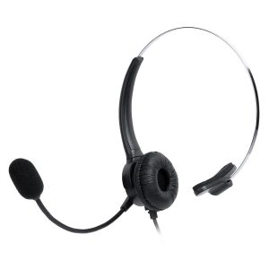 Headset Monoauricular Vinik Corp Uno VK400 USB com Microfone Omnidirecional e Controle de Volume