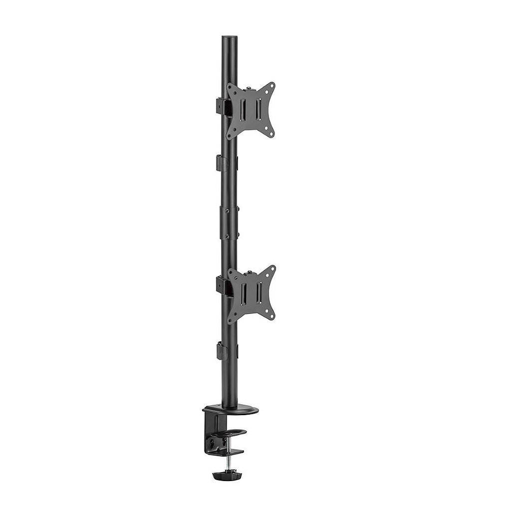Suporte Vertical Duplo para 2 Monitores 17 a 32" Vinik BSMD420B VESA 75x75 100x100 até 9kg por Tela - Imagem 4