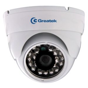 Câmera Dome Infravermelho IR 20m IP66 24 Leds Greatek