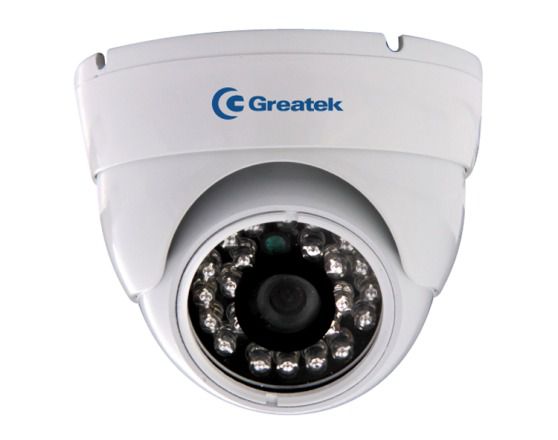 Câmera Dome Infravermelho IR 20m IP66 24 Leds Greatek