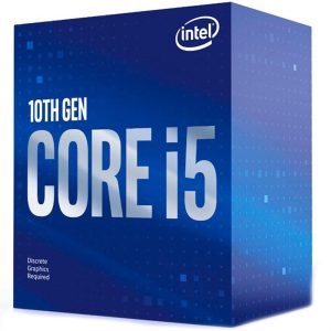 Processador Intel Core i5-10400F 6 Cores 12 Threads 2.9GHz (Turbo 4.3GHz) 12MB Cache LGA 1200 BX8070110400F