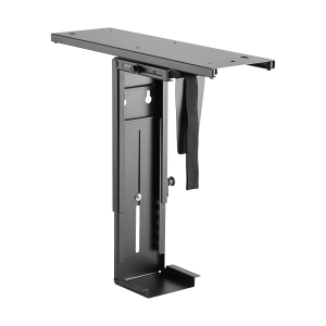 Suporte para Gabinete CPU Suspenso Ajustável PCyes PLMSC03 Giratório 360° para Mesa Suporta até 10kg