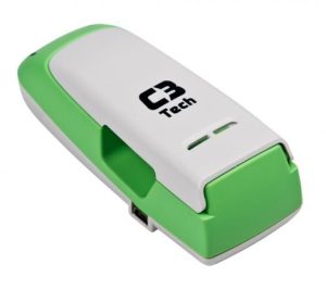 Carregador de Pilhas C3Tech UC-CHG2 para AA/AAA NiMH NiCd e Alcalinas com Proteção e Alimentação USB