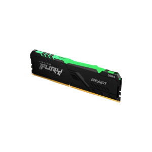 Memória DDR4 16GB 3600MHz Desktop Fury Beast RGB KF436C18BB2A/16 Kingston