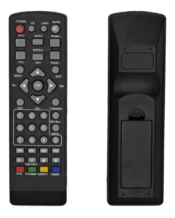 Controle Remoto Infokit ITV-100 para Conversor Digital Compatível com ITV-C20 ITV-300 ITV-500