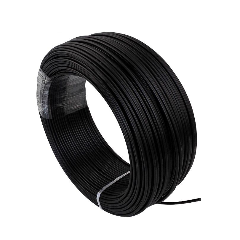 Cabo de Fibra Óptica 200 Metros FTTH Drop Monomodo G.657 A1 Conectorizado SC/UPC