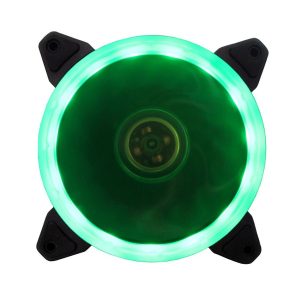 Cooler Fan Gabinete Bluecase BFR-05G 120mm LED Verde 1200 RPM Conector 3 Pinos e Molex