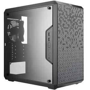Gabinete Cooler Master MasterBox Q300L Mini Tower, Janela Acrílico, Micro-ATX, Mini-ITX, USB 3.0 - MCB-Q300L-KANN-S00