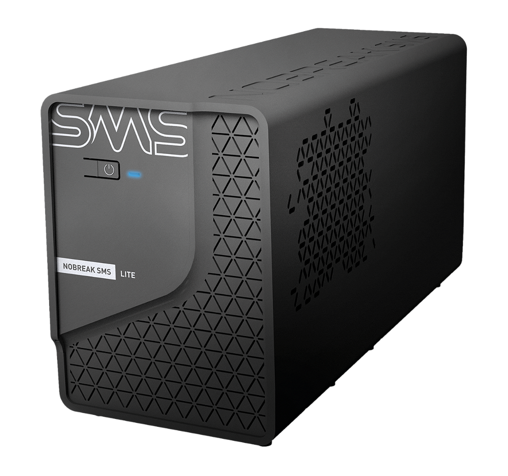 Nobreak SMS Lite 1200VA Bivolt Automático Saída 115V 6 Tomadas 2 Baterias MPN 0029205