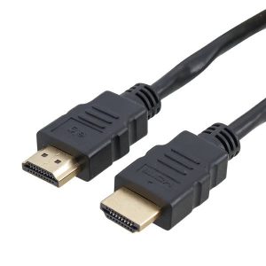 Cabo HDMI para HDMI 1.8 Metros Preto Conexão de Vídeo Digital para Monitores, TVs e Projetores OEM
