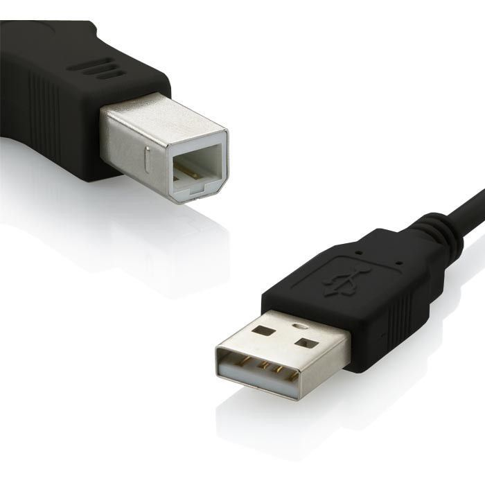 Cabo USB 2.0 GENERICO para Impressora com Filtro 5 Metros