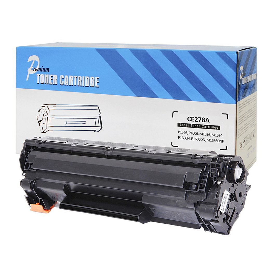 Toner Compatível Maxprint CE278A para HP P1566 P1606 M1536 Rendimento 2.000 páginas