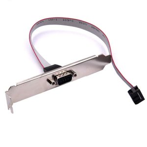 Espelho Rabicho Extensor Serial DB9 RS232 Interno 30cm para Placa Mãe