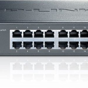 Switch 24 Portas Gigabit 10/100/1000Mbps TP-Link TL-SG1024D Rackmount