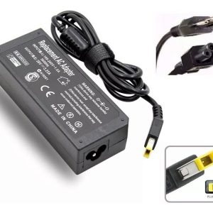 Fonte Notebook Grasep D-538 65W 20V 3.25A Conector Retangular Slim Tip Compatível Lenovo ThinkPad IdeaPad Yoga