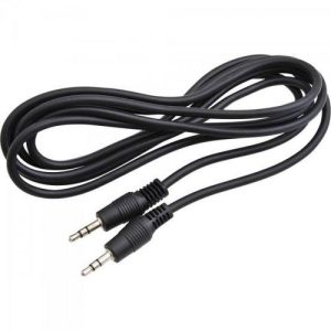 Cabo de Áudio EXBOM PLC-201 P2 x Estéreo 1,5 Metros Preto