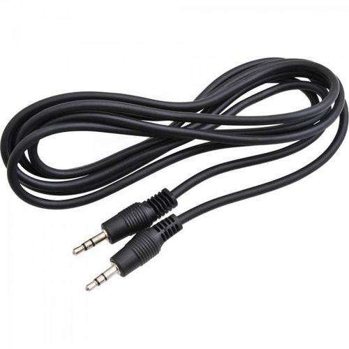 Cabo de Áudio EXBOM PLC-201 P2 x Estéreo 1,5 Metros Preto