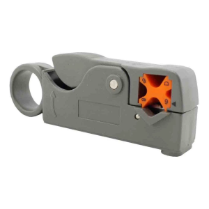 Alicate Desencapador de Fios Exbom J332 para Cabos Coaxiais RG6 RG58 RG59 e Rede UTP RJ45