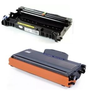 Kit Cilindro DR360 e Toner TN360 Compatível Premium para Brother DCP-7040 HL-2140 MFC-7320
