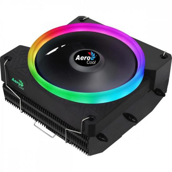 Cooler para Processador Aerocool Cylon 3H ARGB PWM 4 Pinos Universal Intel LGA 1200/115X e AMD AM4/AM3
