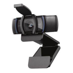Webcam Logitech C920E Full HD 1080p 30fps Foco Automático Microfone Estéreo USB com Capa de Privacidade