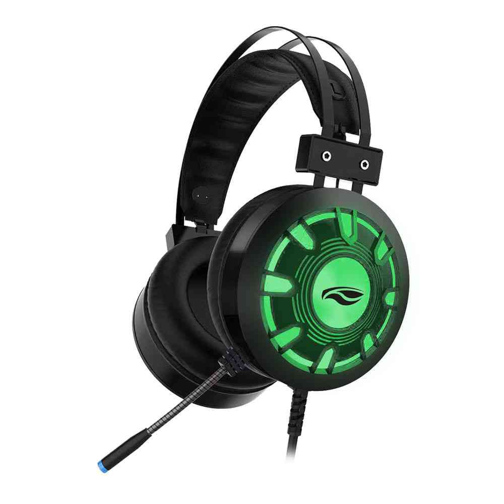 Headset Gamer C3Tech Kestrel PH-G720BK 7.1 Virtual Surround USB com Microfone e Iluminação RGB
