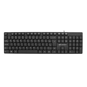 Teclado Multimídia C3Tech KB-M10BK USB Layout ABNT2 Preto