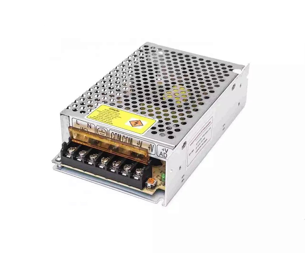 Fonte Chaveada Colmeia Knup LB-CA560 12V 10A 120W Bivolt Selecionável