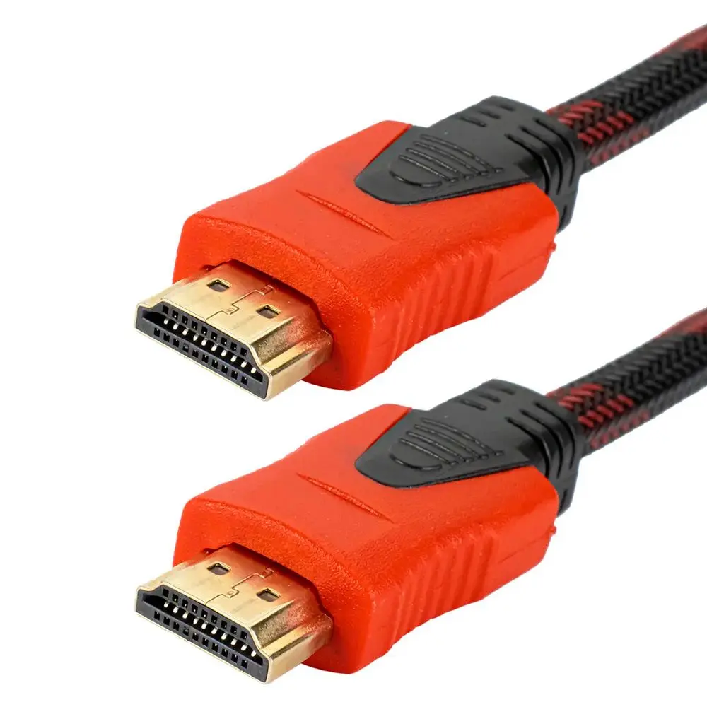 Cabo HDMI Knup KP-YP5003 10 Metros 1.4 Full HD 1080p com Filtro e Malha de Nylon