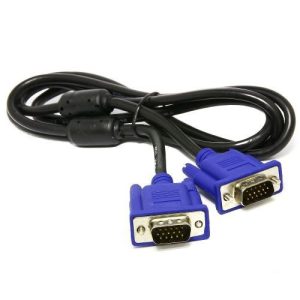 Cabo VGA Macho x Macho 5 Metros com Filtro DB15 Exbom para Monitor Projetor TV