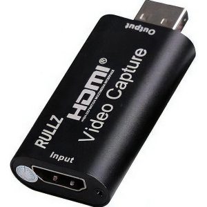 Placa de Captura Externa Exbom CV-U2270 USB 2.0 HDMI 1080p 60Hz com Loop-out e Entrada para Microfone