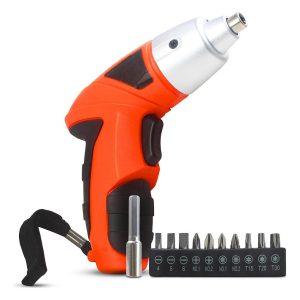 Parafusadeira Elétrica Recarregável Onistek ON-TY001 3.8V 220 RPM 3Nm Bateria 1300mAh com Kit 10 Pontas