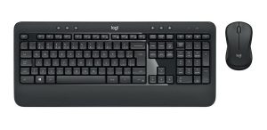 Kit Teclado e Mouse Sem Fio Logitech MK540 Advanced Pro Preto com Receptor USB Unifying