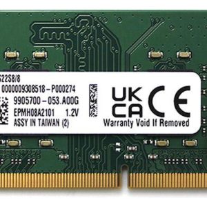 Memoria Notebook DDR4 8GB 3200MHz Kingston