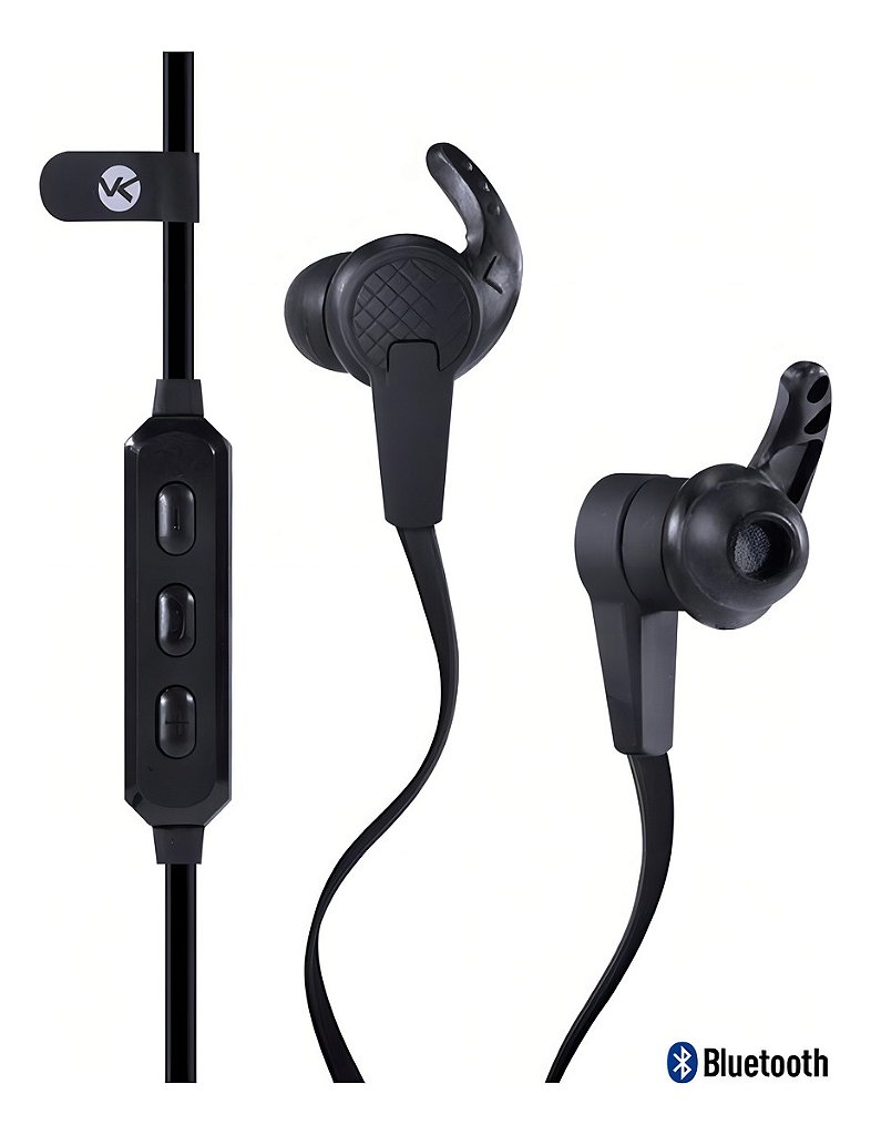 Fone de Ouvido Bluetooth Vinik Sound Sport com Microfone Integrado Bluetooth 4.2 Drivers 10mm