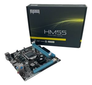 Placa-Mãe LGA1156 H55 REVENGER G-HM55 DDR3 HDMI VGA M-SATA mATX